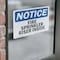 Signmission Fire Sprinkler Riser Inside OSHA Notice Sign, Vinyl Decal, 10in W x 7in L, 2PK OS-2PACK-NS-D-710-L-12677 - alternate 4